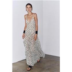 POLKA DOT MAXI DRESS