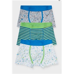 Multipack 3er - Boxershorts - Bio-Baumwolle