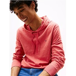 Slub Cotton Hoodie T-Shirt