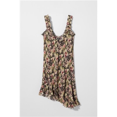 SILK PRINT DRESS KATE MOSS X ZARA