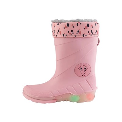 LUPILU® Kleinkinder Regenstiefel Mädchen, mit Licht