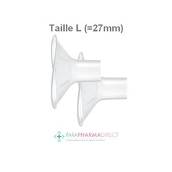 Medela PersonalFit PLUS Téterelles (embouts seuls) Taille L (27mm) x2