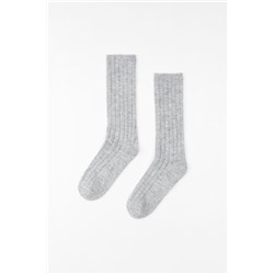 RIBBED LONG SOCKS