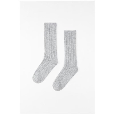 RIBBED LONG SOCKS