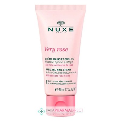 Nuxe Very Rose Crème Mains et Ongles 50ml