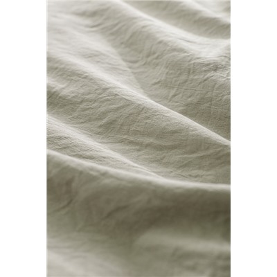 Mona Tek Kişilik Microfiber Lastikli Nevresim Takımı - Haki