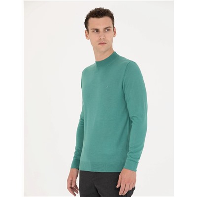 Mint Regular Bisiklet Yaka Basic Triko Kazak