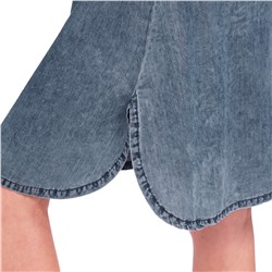 Damen Kleid in Denim-Optik