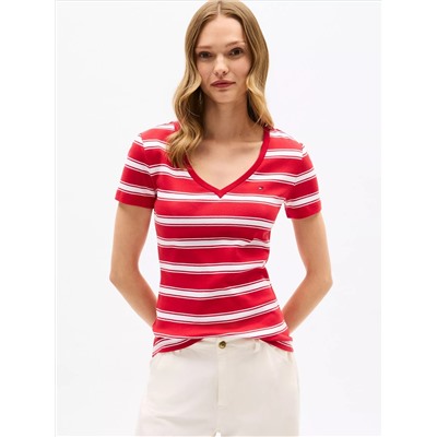V-Neck Stripe Favorite T-Shirt