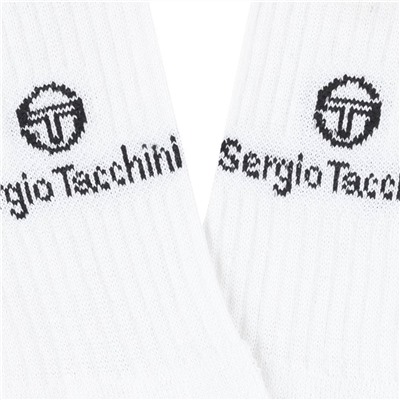Sergio Tacchini Unisex Tennissocken 3 Paar weiß 93230832