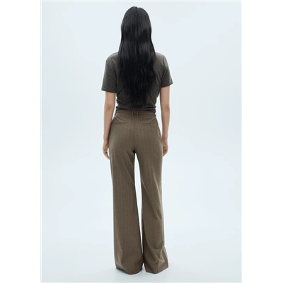 Pantalón flare raya diplomática REF. 77087113