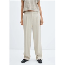 Pantalón recto pinzas REF. 57065810-CESAR-LM