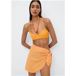 Pareo lazo algodón -  Mujer | MANGO OUTLET Melilla