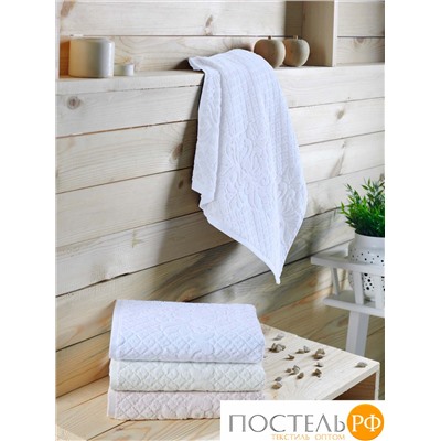 S.131бел DIVA (белая) 50х90 Полотенце Жаккард