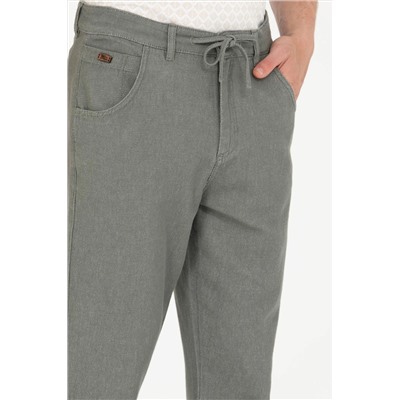 Erkek Yeşil Jean Pantolon
