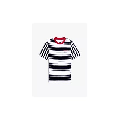 Monotype Logo Stripe T-Shirt