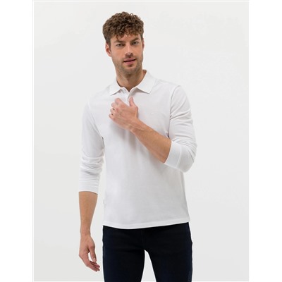 Beyaz Slim Fit Basic Sweatshirt