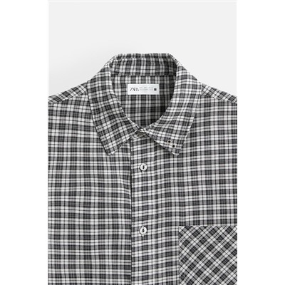 CAMISA CUADROS BOLSILLO