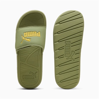 Cool Cat 2.0 Men's Slides Calming Green-Sunny Yellow