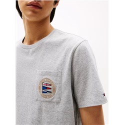 Nautical Flag Logo Pocket T-Shirt