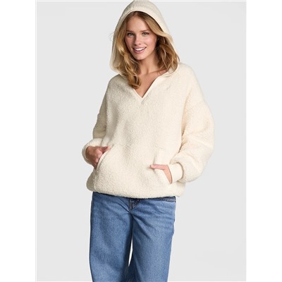 COZY FLEECE PULLOVER HOODIE