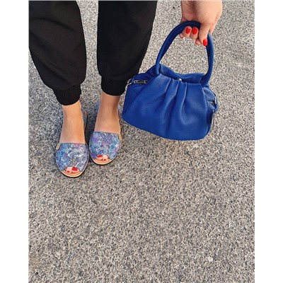 AB.Zapatos · 320-8 · estampado azul+PELLE · LUX