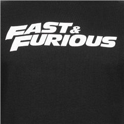 FAST & FURIOUS Logo Herren T-Shirt UNMTS047BLK