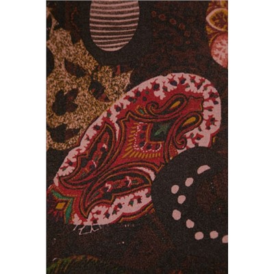 Vestido largo paisley