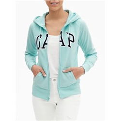 Gap Logo Zip Hoodie In Fleece