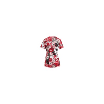 BIO Scrubs Wilder Side Print Top