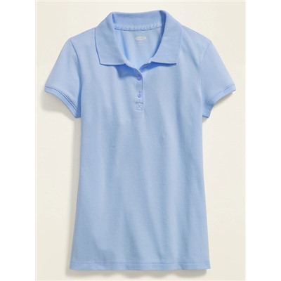 Uniform Pique Polo for Girls