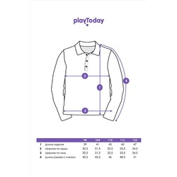 Лонгслив PLAYTODAY, 1036085