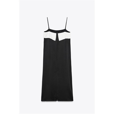ZW COLLECTION MINIMAL SATIN DRESS