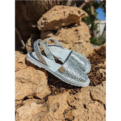 AB.Zapatos · 504-8 Guepardo plata