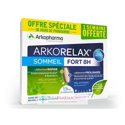 ArkoPharma ArkoRelax Sommeil Fort 8h 30 comprimés