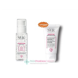 SVR Sensifine Aqua-gel Désaltérant Apaisant 8 Ingrédients 40ml + Dermo-nettoyant 50ml