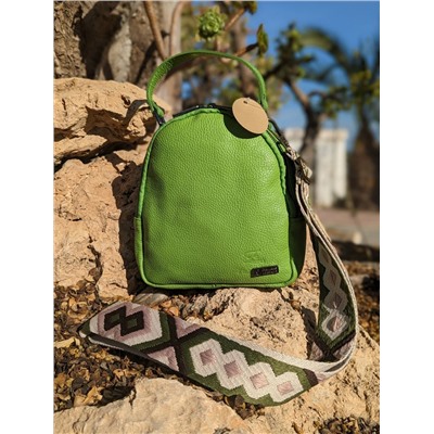 AB.Z · Pelle · mochila NAPA (630) PISTACHO - CINTURON BOLSOS (150)-6 (8) АКЦИЯ