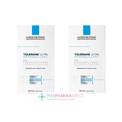 La Roche Posay Toleriane Ultra Démaquillant Visage & Yeux Monodoses Stériles 2x30x5mlLot  × 2