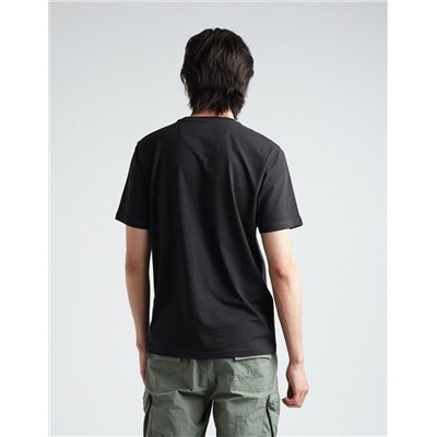 Reflective Technical T-shirt, Men, Black