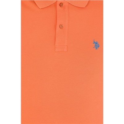Erkek Kiremit Basic Polo Yaka Tişört