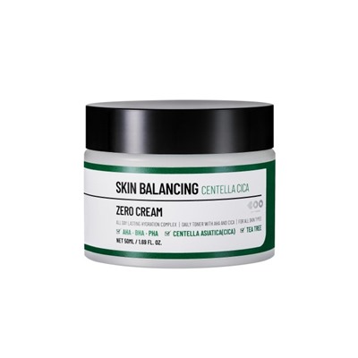 Skin Balancing Centella Cica Zero Cream, Успокаивающий кислотный крем