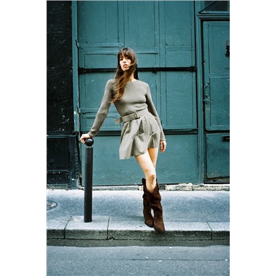 DRESS WITH MATCHING BELT