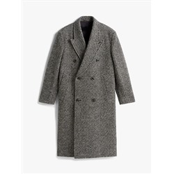 Double-Breasted Wool Coat