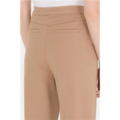 Kadın Camel Örme Pantolon