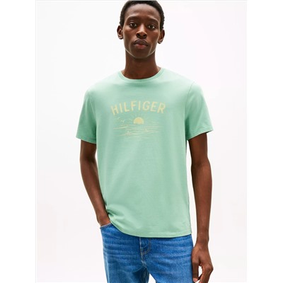 Hilfiger Wave Logo T-Shirt