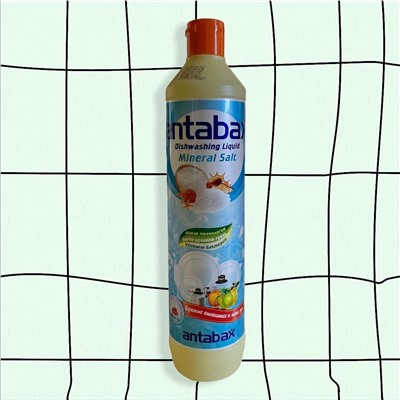 Средство для мытья посуды Минеральная соль Аntabax 500 мл