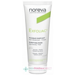 Noreva Exfoliac Masque Purifiant Peaux à Imperfections 50 ml