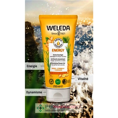 Weleda Energy - Gel Douche Dynamisant - BIO 200 ml