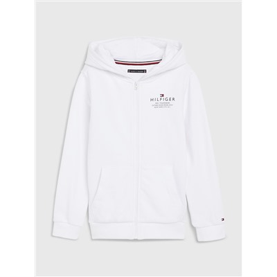 TOMMY HILFIGER KIDS' LOGO HILFIGER HOODIE