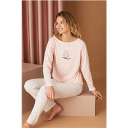 Siyah İnci Pijama Takım 22260564